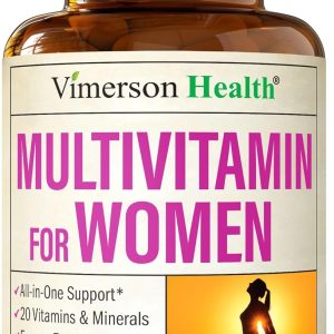 Methylated Multivitamin for Women w/Bioavailable Vitamins, Chelated Minerals, Vitamin D, B12, C, A & Zinc for Energy, Focus and Immune Health – Premium Womens Multivitamins & Multiminerals – 60 Caps
