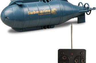 YEIBOBO ! 6 Channels Mini RC Submarine Toy (Blue)