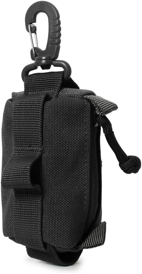 Tactical Compact Pouch, Molle Utility Pouch Bag Mini Coin Purse Keychain Wallet for Men Women