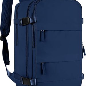 coofay Travel Backpack Carry On Backpack Personal Item Travel Bag Mochila De Viaje Carry On Backpack For Airplanes Traveling Backpack For Women Gym Backpacks College Backpacks Sapphire Blue
