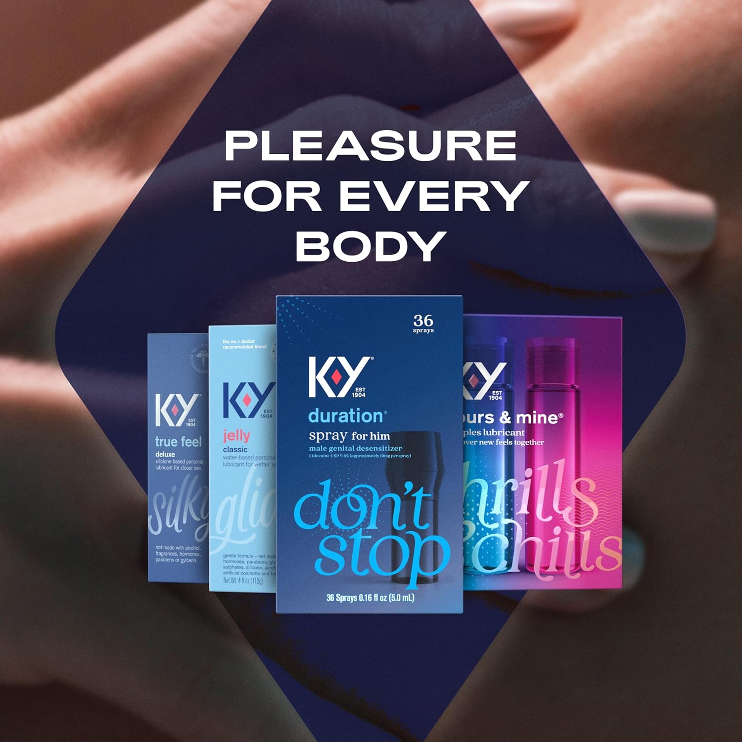 K-Y Duration Spray for Men, Male Genital Desensitizer Numbing Spray to Last Longer, 0.16 Fl Oz, 36 Sprays, Made with Lidocaine to Help Men Last Longer in Bed - Image 7