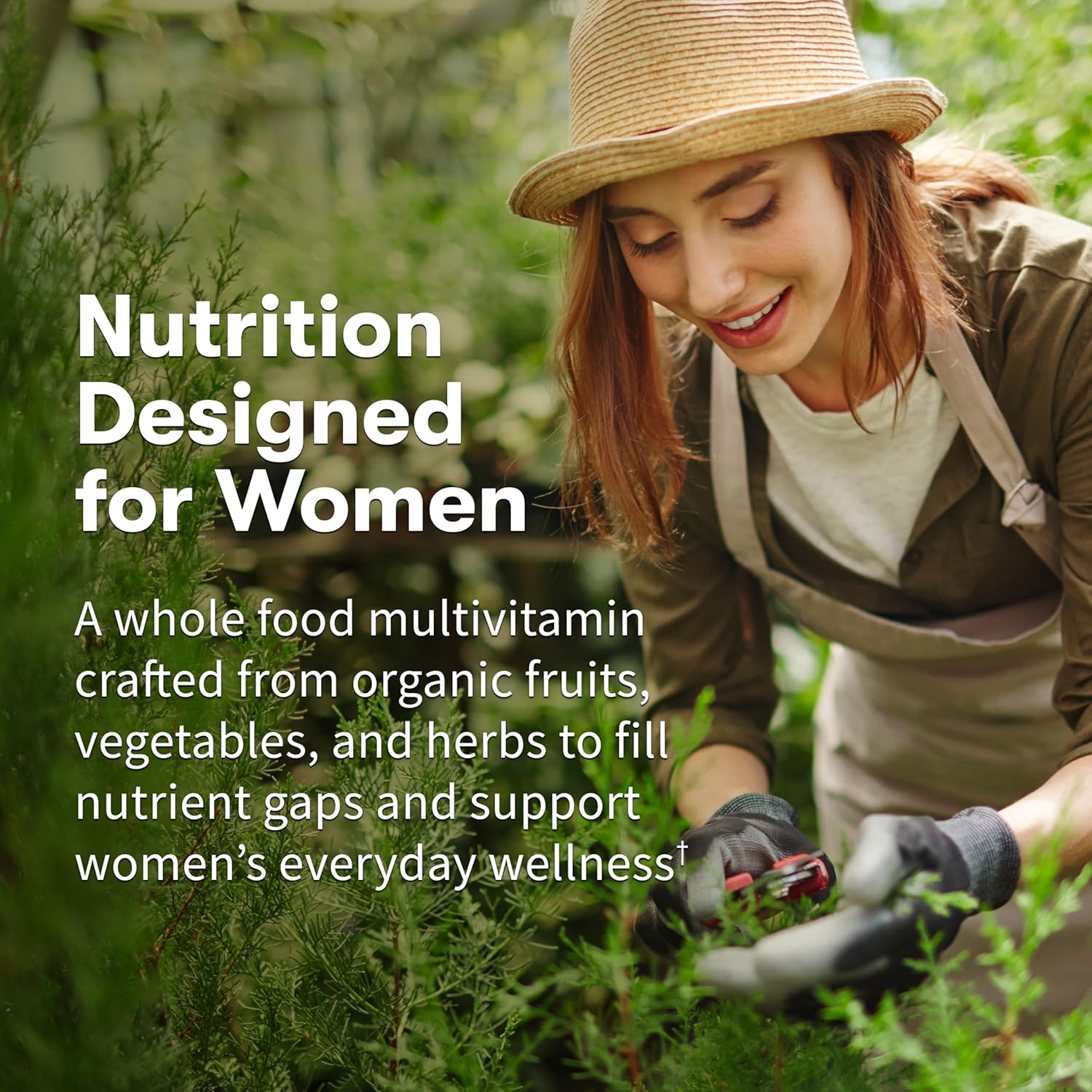 Garden of Life Organics Multivitamin for Women - Women's Once Daily Multi - Whole Food Multi with Iron, Biotin, Vegan Organic Womens Multivitamin for Health, Energy Hair Skin and Nails, 60 Tablets - Image 2