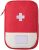 Personal Pill Dispenser,Portable Outdoor First Aid Medical Rescue Bag,Multi-Function Emergency Medicine Storage Organizer Bag,Household Supplies (Red, Large)
