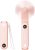 SWEETFULL Portable Handheld Mini Fan with LED Display, 3-in-1 Personal Foldable USB Rechargeable Hand Held Fan & Flashlight for Travel, Lash Eyelash, Cute Small Pocket for Women, Girls