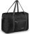 F.FETIVIN Personal item travel bag 17.7×12.6×6.3 for Spirit Airlines Lightweight carry on duffle bag waterproof for Gym,Sports,Vacation(Black)