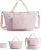 BAGSMART Foldable Travel Bag, 37L Duffle Bag for Travel, Expendable Carry on Weekender Duffel, Lightweight Personal Item Bag