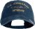 e4Hats.com US Submarine Veteran Military Embroidered Washed Solid Pigment Dyed Cotton Twill Brass Buckle Cap