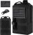 bvya Tactical Molle Pouch Multi-Purpose Compact Waist Pack Water-Resistant Small Utility EDC Pouch with Flag Patch for Molle Backpack, Mini Compass Included