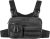 Fitdom Tactical Inspired Lightweight Running Chest Pack For Men With Built-In Phone Holder. A Sports Utility Rig Vest Made For Workouts And Outdoor